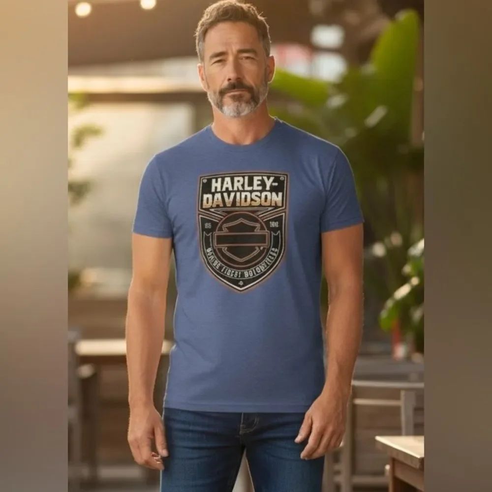 Harley Davidson Motorcycles Men’s Large American Legend T-Shirt Tifton Georgia